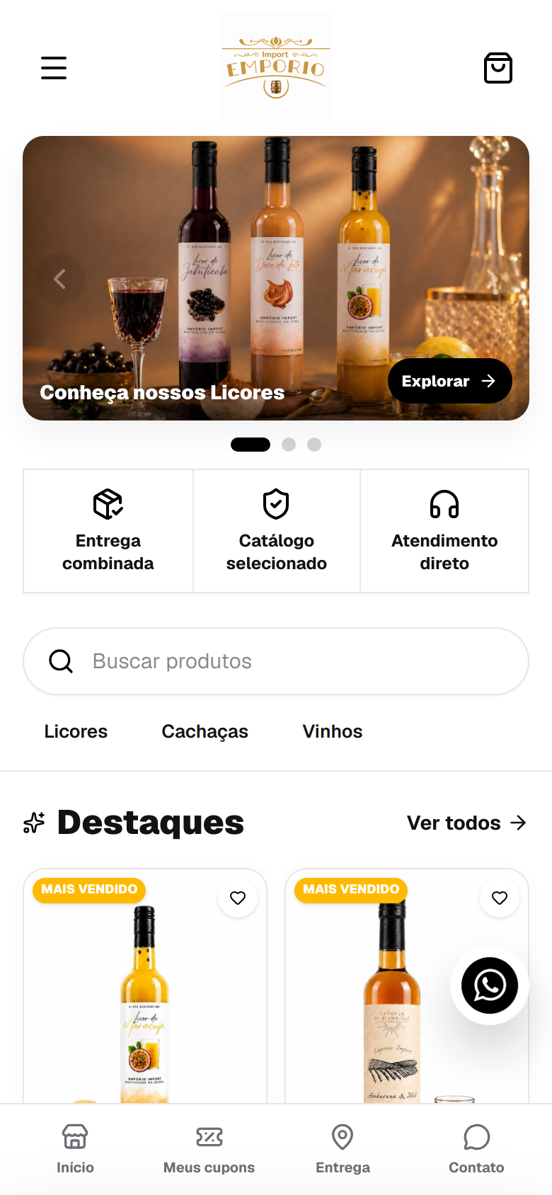 Loja Emporio Import