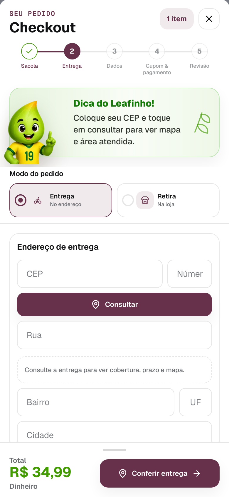 Entrega guiada